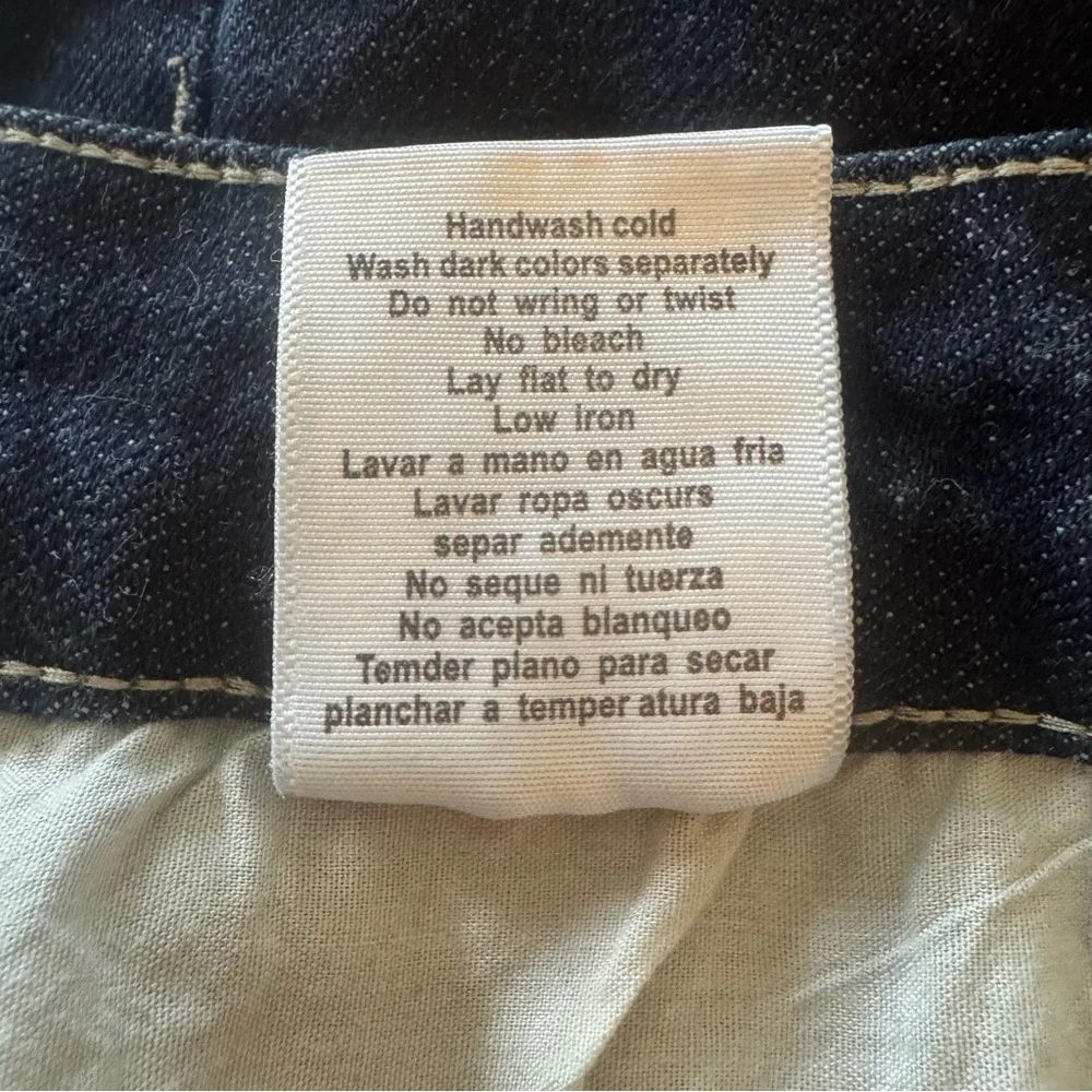 Judy Blue Stone Wash Open Seam Cuff Shorts Dark Blue 3XL High Waist